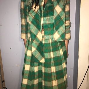 Vintage Skirt/Cardigan Set